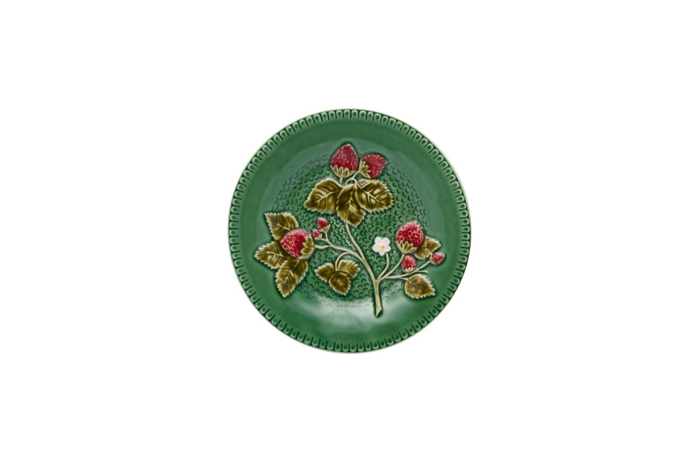 Тарелка фруктовая Bordallo Pinheiro Strawberries (20 см)