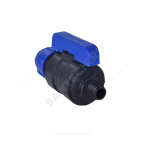 Кран шаровой компрессионный ПЭ Дн 20х3/4" НР Ру16 VALFEX 1210012620034