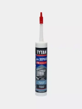 Клей монтажный для зеркал Tytan PROFESSIONAL, бежевый, 310 мл, 96221, 27103