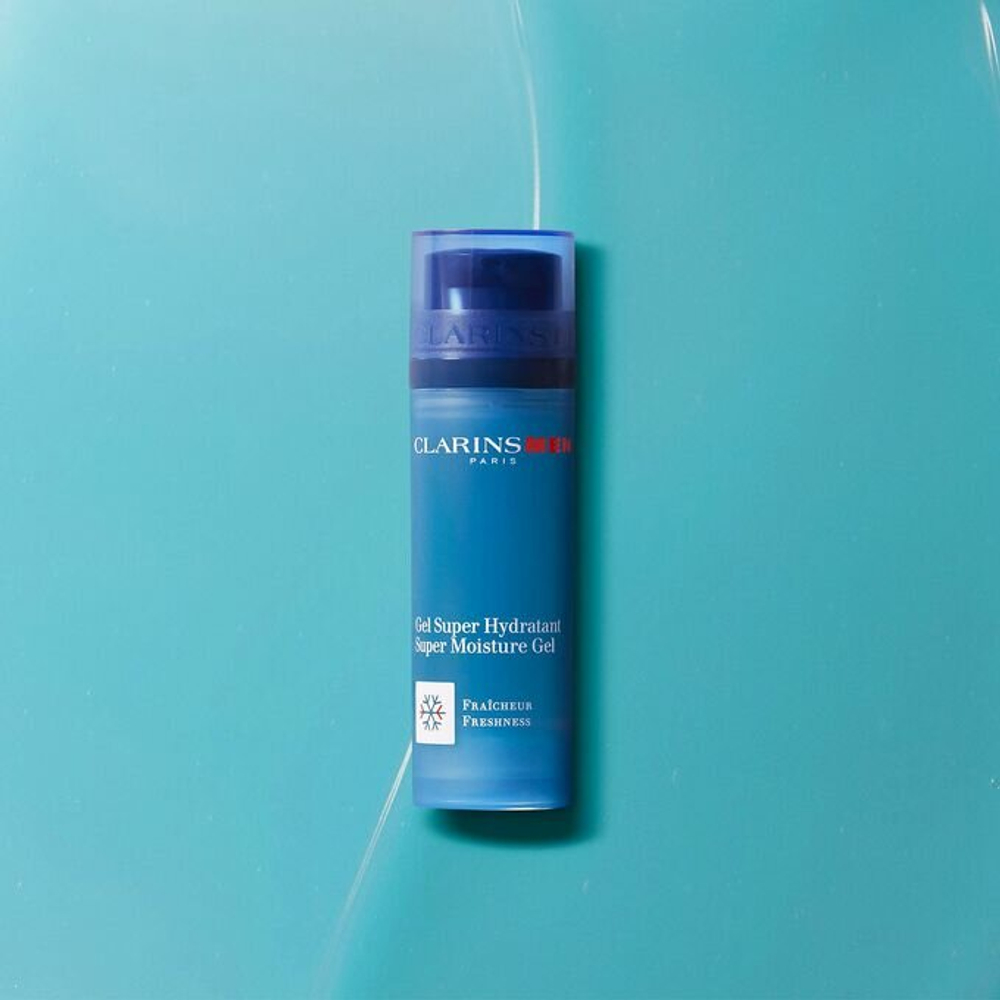 ClarinsMen Gel Super Hydratant Интенсивно увлажняющий гель для лица, 50 мл (Франция)