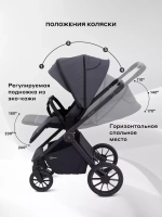 Коляска детская RANT "FALCON NEO" (2в1) RA108