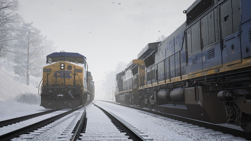 Train Sim World 2: CSX C40-8W Loco Add-On (для ПК, цифровой код доступа)