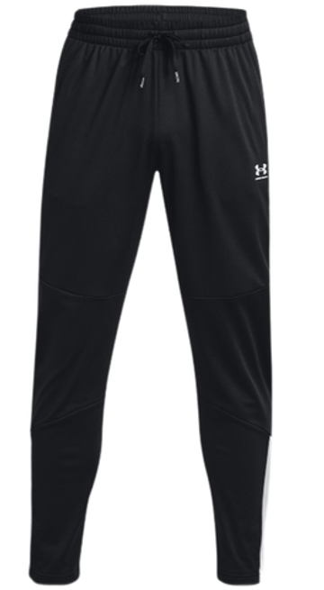 Мужские теннисные штаны Under Armour Men's UA Tricot Track Pants - черный