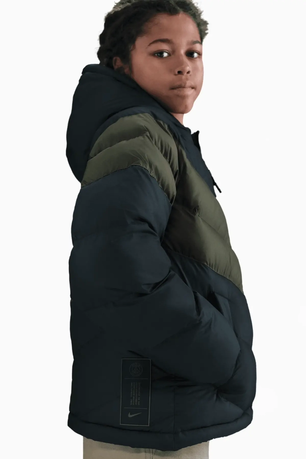 Куртка Nike PSG 25/26 Synthetic Fill Junior - зеленый