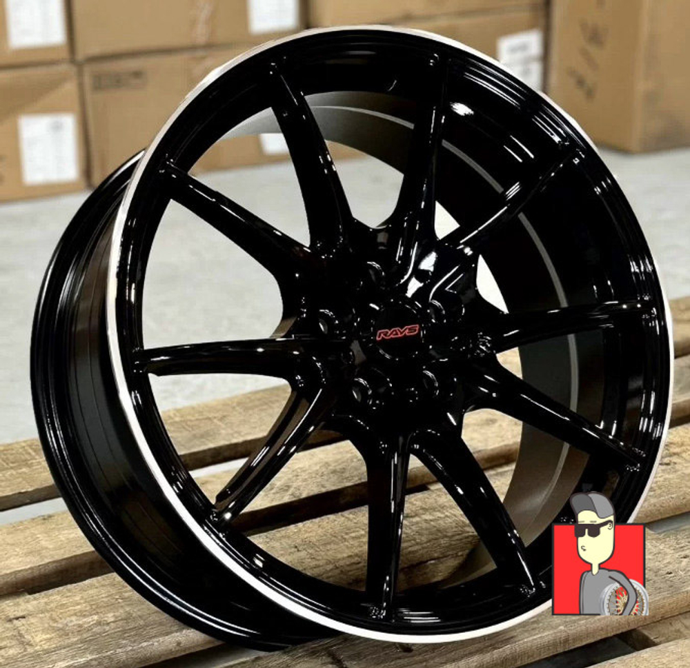 Комплект дисков Rays G25 17x7.5 et35 5x114.3