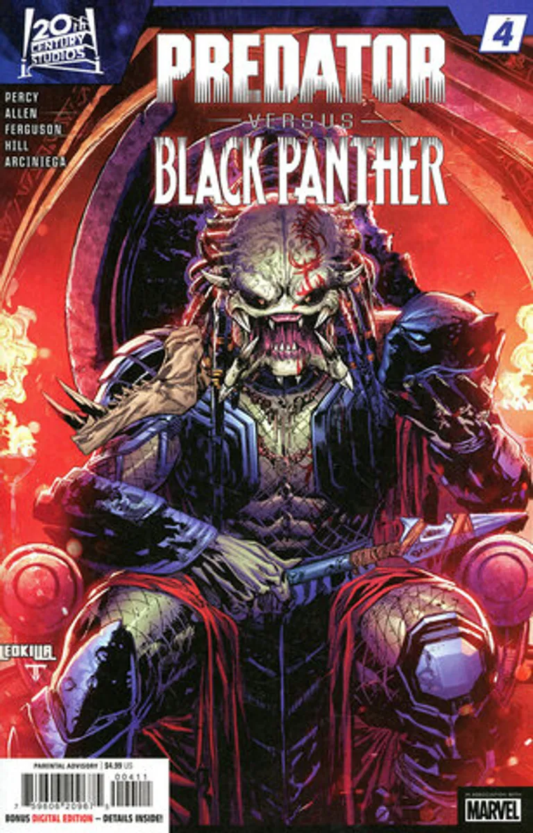 Predator vs Black Panther #4 (Cover A)