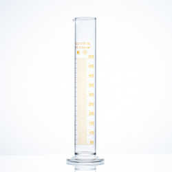 Цилиндр 500 мл (мерный: исполнение 1 - на стеклянном основании), 1-500-2