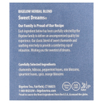 Bigelow, Herbal Tea, Sweet Dreams®, без кофеина, 20 чайных пакетиков, 30 г (1,09 унции)