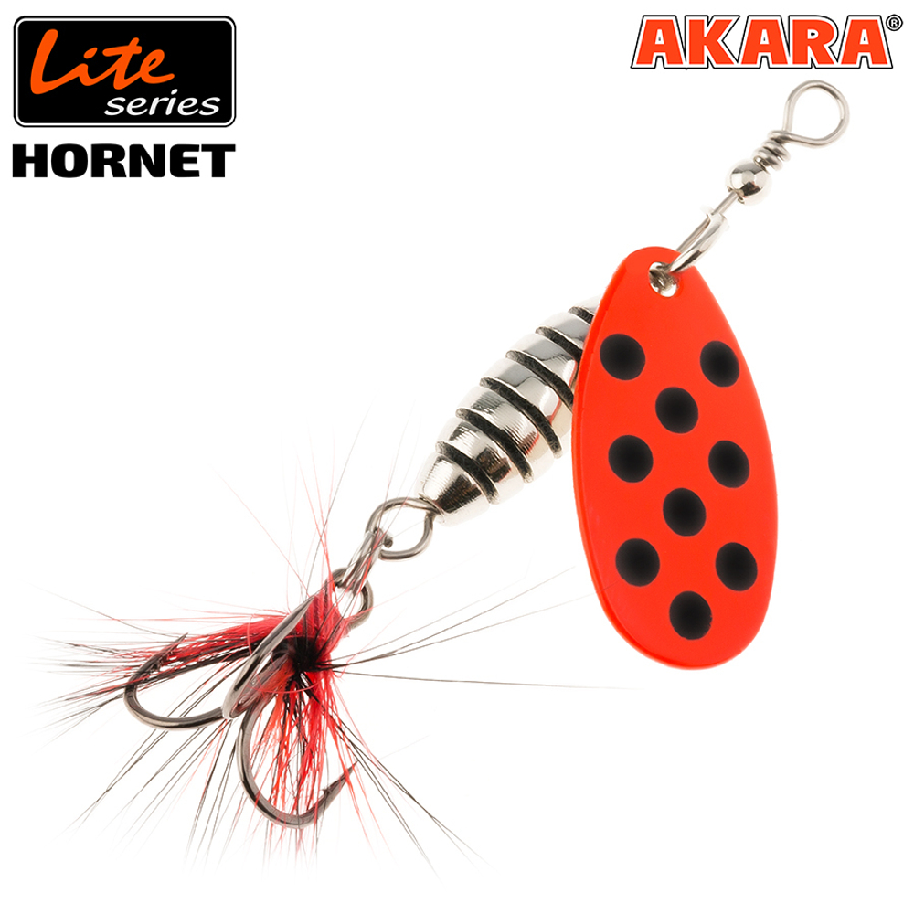 Блесна вращающаяся Akara Lite Series Hornet 1 3,5 гр. 1/8 oz. A25