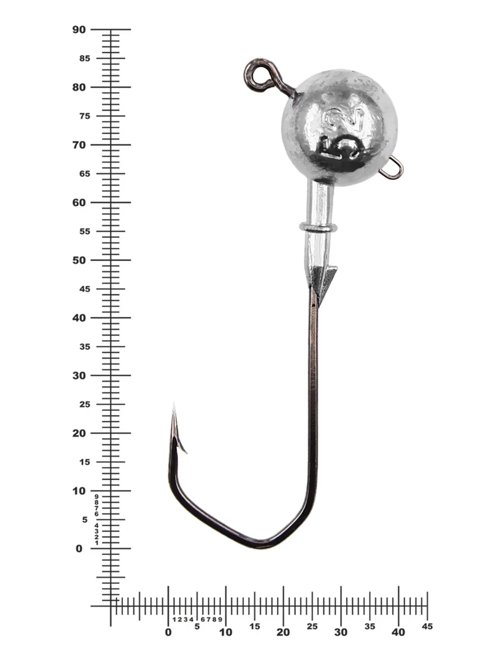 Джиг некрашеный Stinger Eye Jig, крючок Vido Craft VD-079 8/0 (3шт/уп)