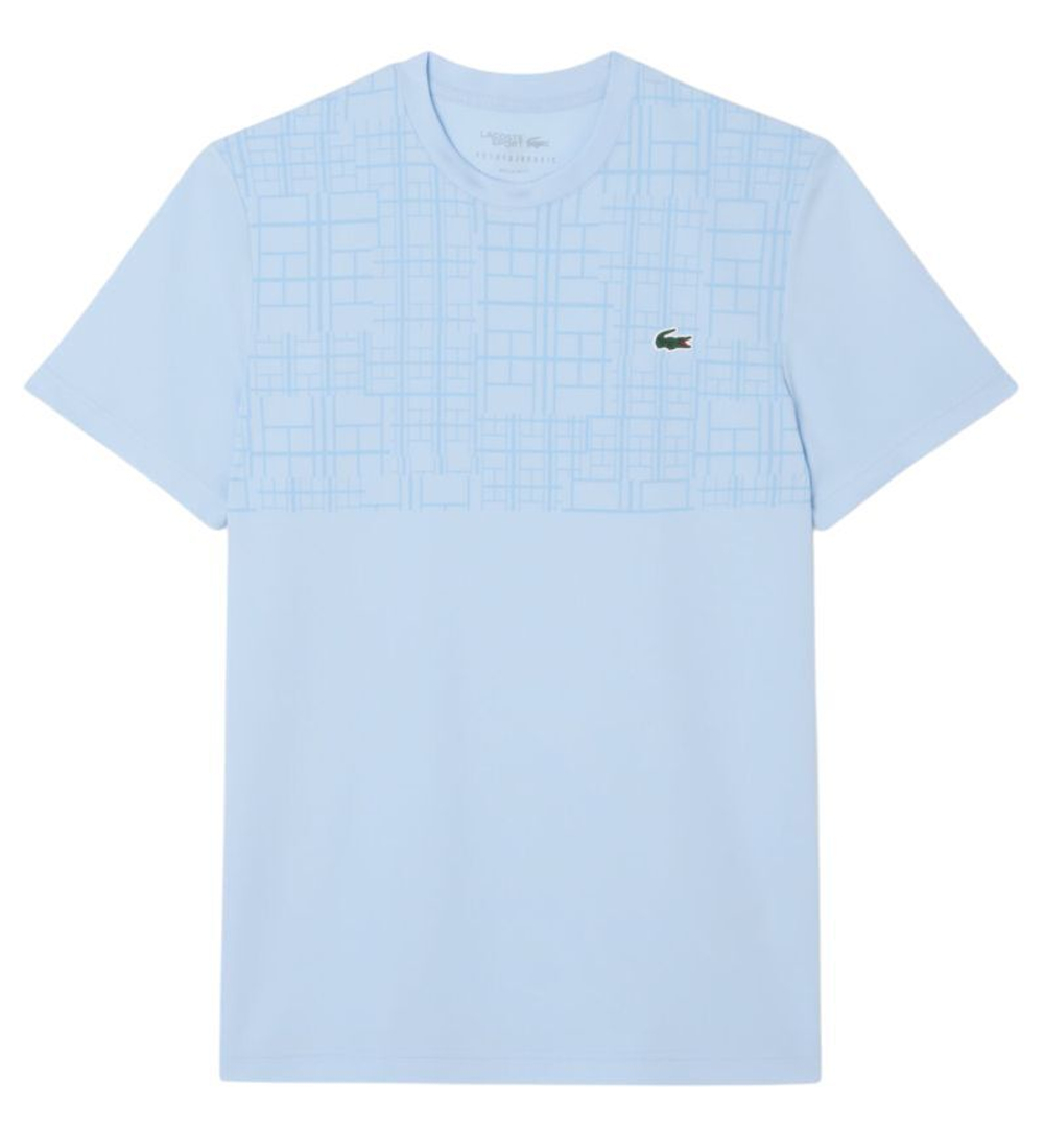 Мужская теннисная футболка Lacoste Tennis x Novak Djokovic - blue