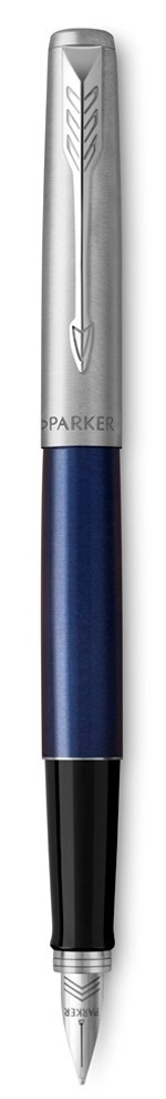 Подарочный набор: Ручка перьевая Parker Jotter Royal Blue CT, Mblue и Ежедневник недатированный, синий