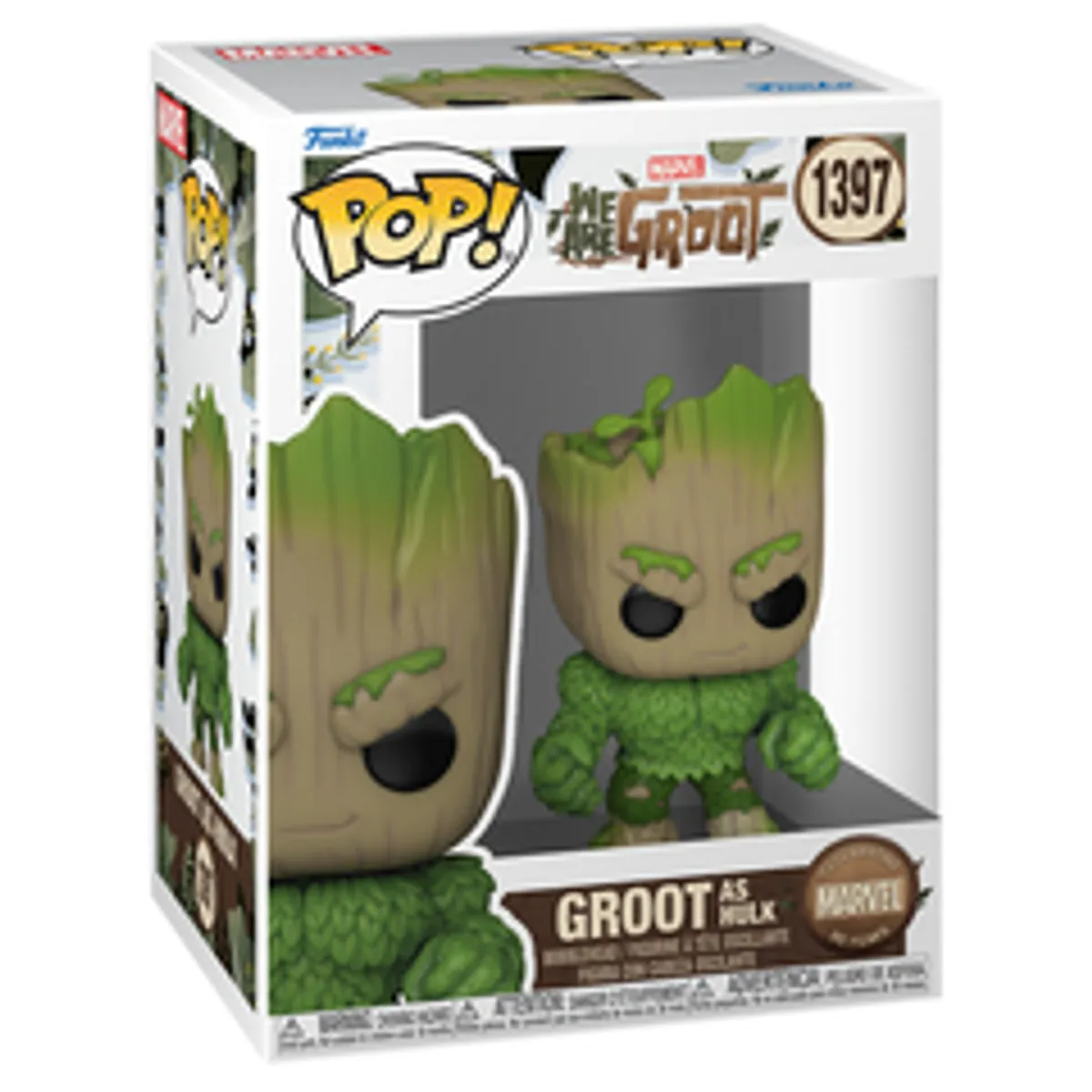 Funko POP! Marvel. Groot as Hulk (1397)