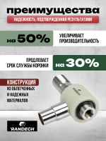 Насадка пылеудаления 11/4" - М22
