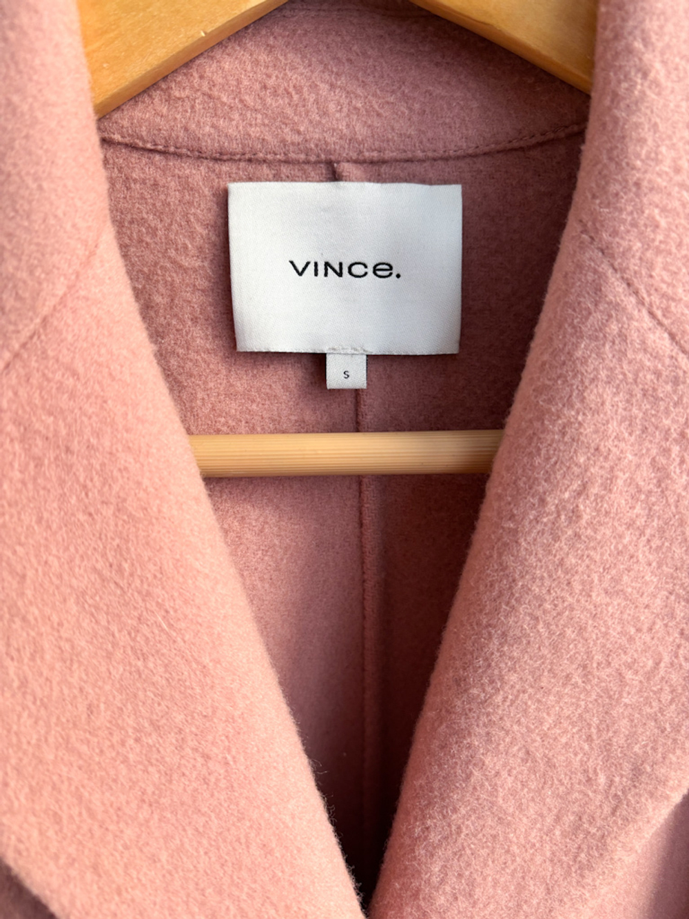 Шерстяное пальто Vince, s