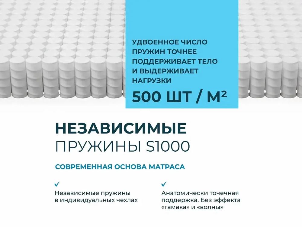 Матрас Lonax Memory Latex S1000