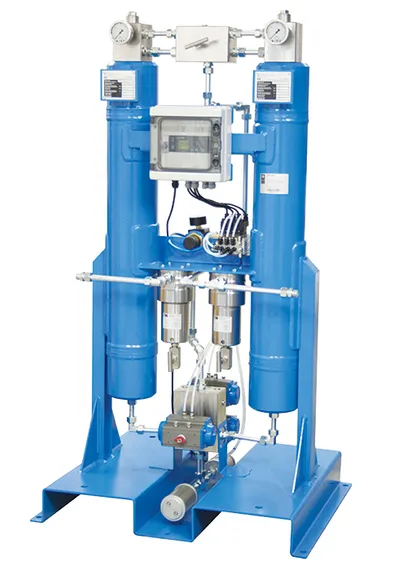 Осушитель высокого давления с холодной регенерацией Remeza RED-HP 100 PN50