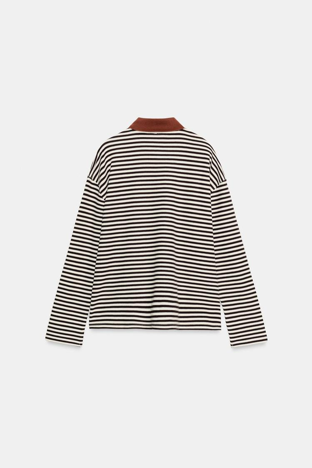 ZARA ФУТБОЛКА-ПОЛО В ПОЛОСКУ, ПОЛОСКИ