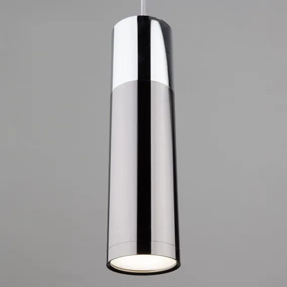 Подвесной светильник Double Topper 50135/1 LED хром/черный жемчуг Eurosvet