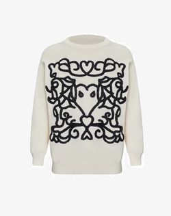 Свитер Symbol молочный