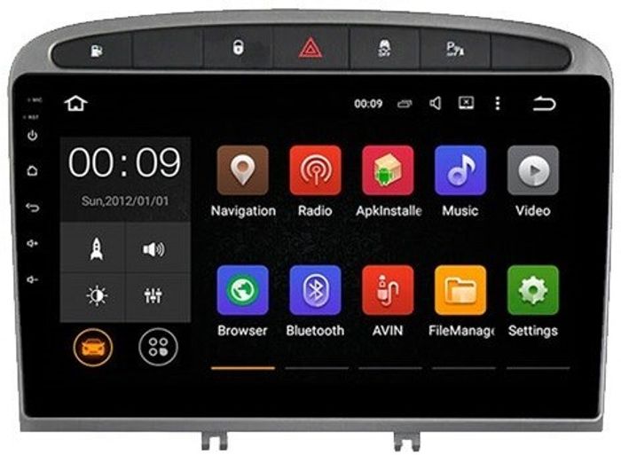 Магнитола для Peugeot 308 2007-2014, 408 2012-2022 - Airok RX-2901 Android 13, Быстрая, SIM-слот