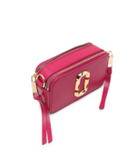 Кожаная сумка через плечо + поясная сумка The snapshot Marc Jacobs - фуксия(2P3HCR015H01)