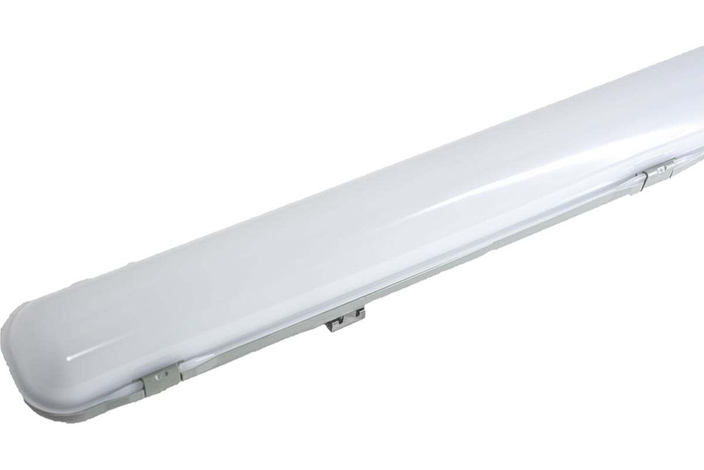 Светильник LED ДСП Айсберг 58W-7250Лм IP65 5000К опал с БАП 1ч 1200х85х80мм vs1411-58-op-5k-Li1h