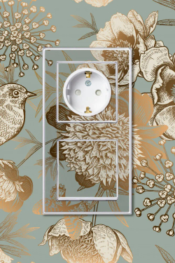 ATLASDESIGN ART 1-клавишный ВЫКЛЮЧАТЕЛЬ, сх.1, 10АХ, механизм, БЕЛЫЙ