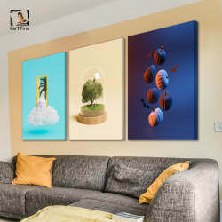 Картина karTTina "Фигурки", 150 см х 70 см