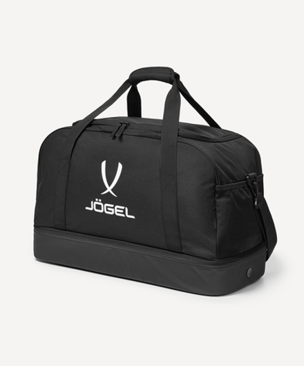 Сумка спортивная с двойным дном JOGEL DIVISION Double Bottom Bag, черный