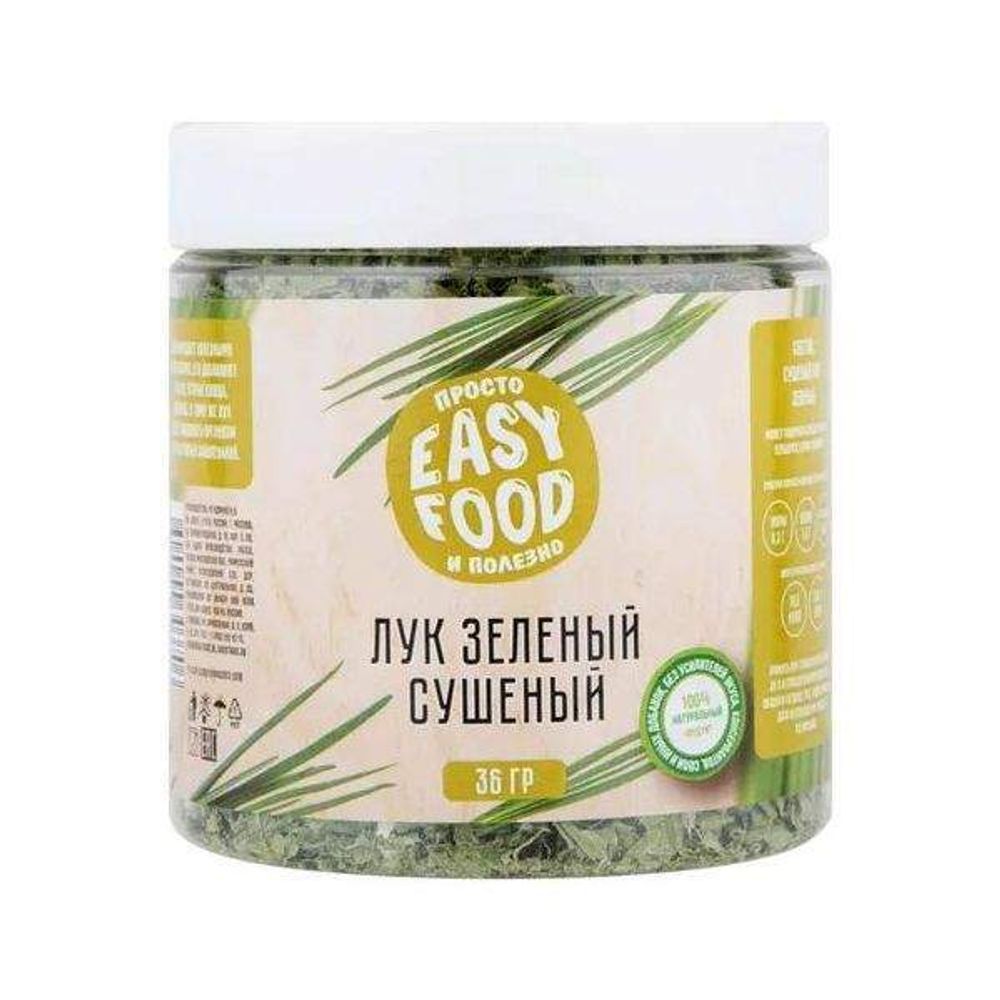 Лук зеленый сушеный EASY FOOD 36гр пэт