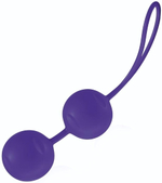 Фиолетовые вагинальные шарики Joyballs Trend (Цвет: фиолетовый)