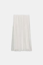КОМБИНИРОВАННАЯ СТРУЯЩАЯСЯ ЮБКА — ZW COLLECTION — ZARA
