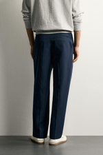 БРЮКИ RELAXED FIT С ЭФФЕКТОМ ПОТЕРТОСТИ — ZARA