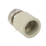 Муфта PP-R комбинированная серая Дн 25х1" с накидной гайкой VALFEX 10139125Г