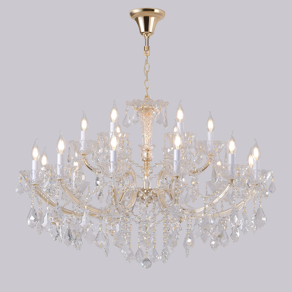 Люстра Crystal Lux CRISTELLE SP12+6 GOLD