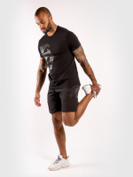 Шорты компрессионные Venum Midnight Fury Black/Grey/Silver