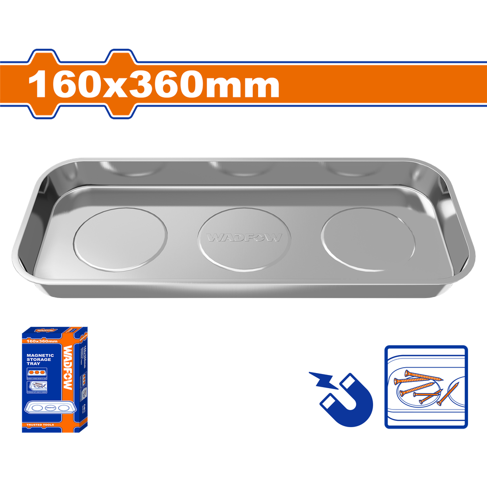 Лоток магнитный WADFOW WMC6003 160х360 мм