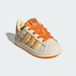 Adidas Adidas Кроссовки с эластичными шнурками Pokemon Superstar II, белый/оранжевый