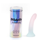 Фаллоимитатор из жидкого силикона Dildolls Galactica - 17,6 см. (Цвет: разноцветный)