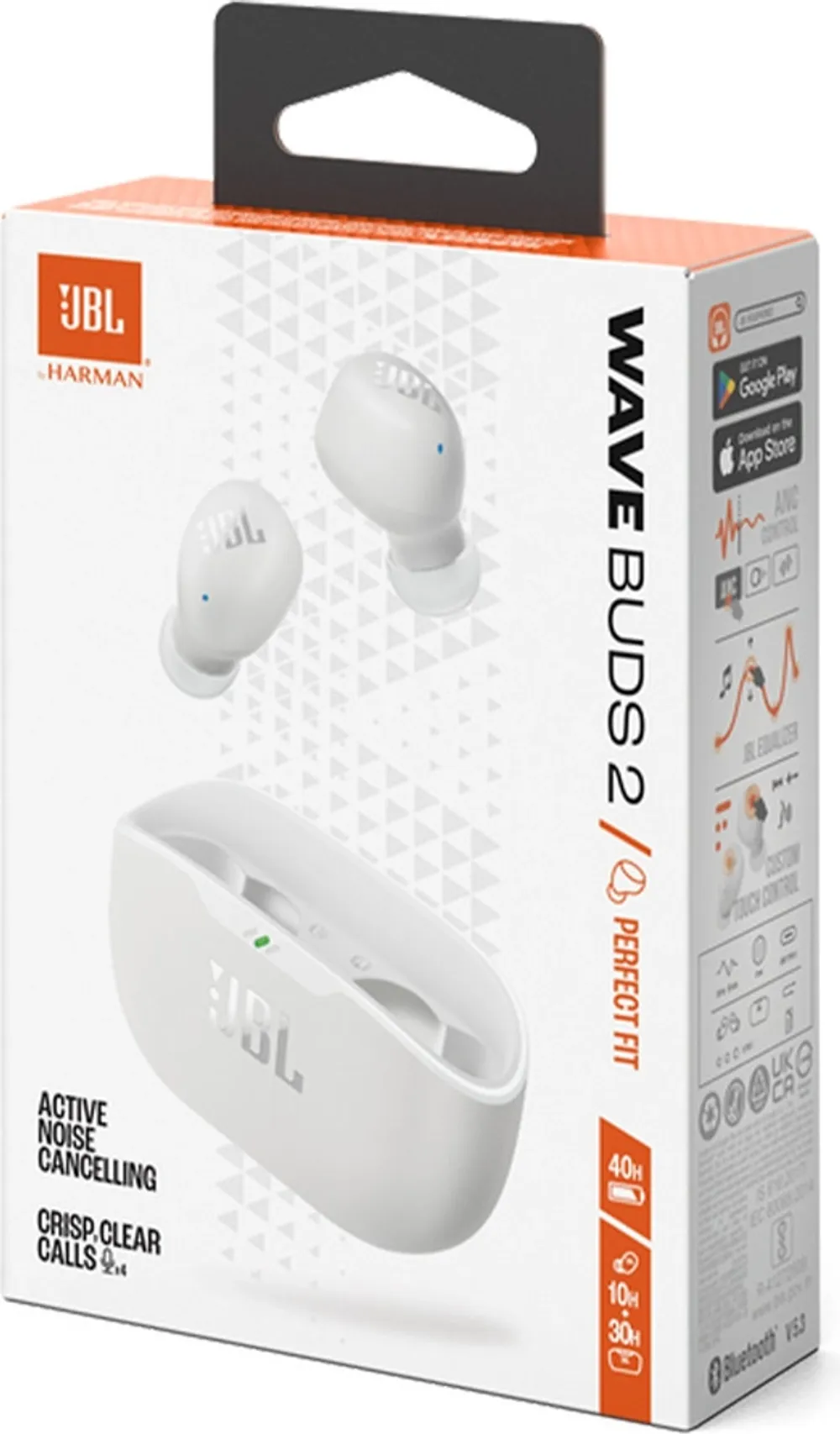 Беспроводные наушники JBL Wave Buds 2 White - 10
