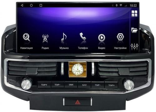 Магнитола для Toyota Land Cruiser 200 2007-2015 (с штат. камерой или 360) - Parafar PF381L12T2 монитор 12.3" на Android 13, Быстрая, CarPlay, SIM-слот