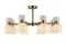 Люстра потолочная Rilon 74664/8 COPPER, 8×40 Вт, латунная