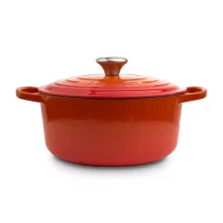Чугунная кастрюля Le Creuset, Оранжевый