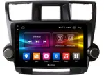 Магнитола для Toyota Highlander 2 2007-2013 XU40 - Kuberg OL-1431-1 QLed, Android 12, Быстрая, CarPlay, 4G SIM-слот (крутилки декоративные)