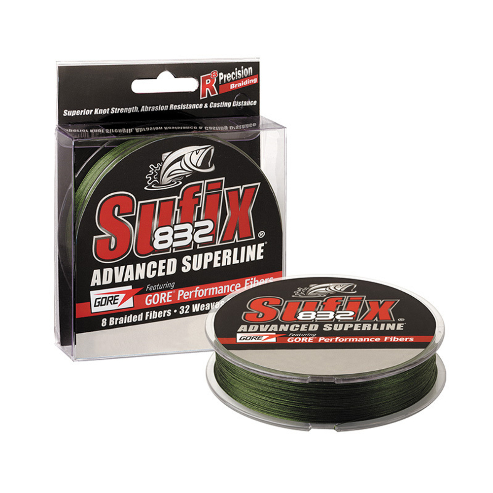 Плетеный шнур для рыбалки Sufix 832 Braid Advanced Superline