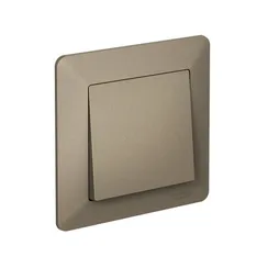 Рамка пластиковая на 1 пост Systeme Electric AtlasDesign Air Шампань ATN220501