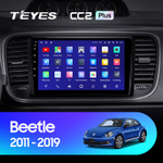 Teyes CC2 Plus 9"для Volkswagen Beetle A5 2011-2019