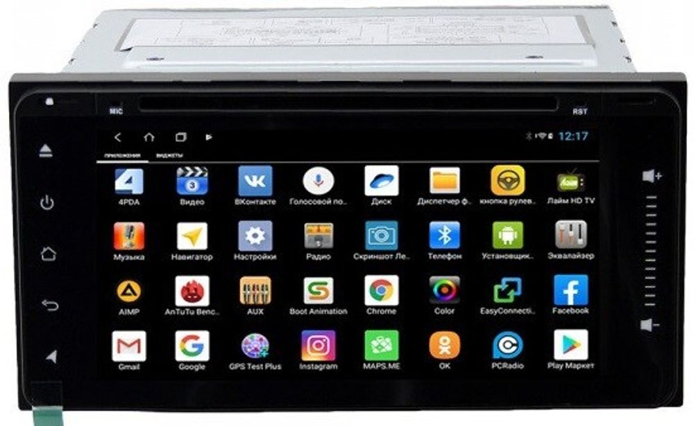 Магнитола для Toyota (200х100мм) - Parafar PF071XHDDVD на Android 11, SIM-слот