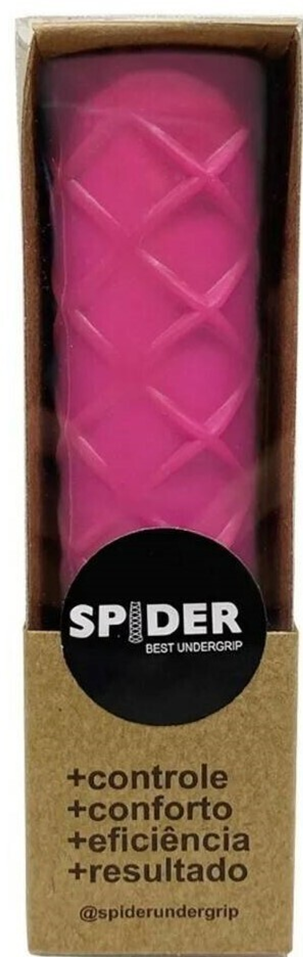 Тюнинг инновационная ручка Spiderundergrip для пляжного тенниса розовая